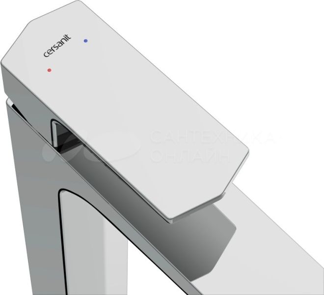 Смеситель Cersanit для раковины высокий WISLA однорычажный